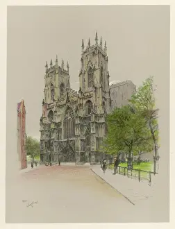 Minster Prints: York Minster 1924