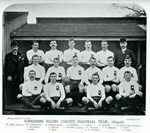 Sportsman Collection: Yorkshire Rugby County Football Team, 1894-95