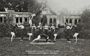Prowess Prints: Yorkshire School for the Blind, York - Gymnastics