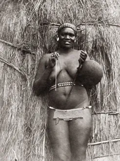Young African woman, South Africa, c. 1900