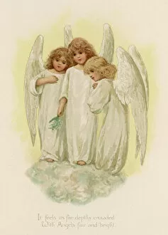 Angels Gallery: Three Young Angels