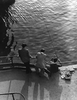 Three Young Anglers