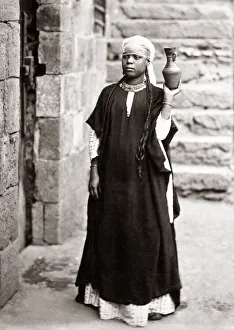New Images May Collection: Young arab girl, Egypt, circa 1880. Date: circa 1880
