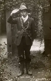 Whistle Prints: Young Australian Army cadet