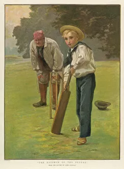Grandfather Gallery: A Young Batsman