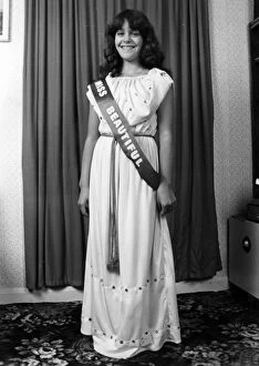 Young beauty queen, Miss Beautiful, Cornwall