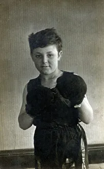 Practise Prints: A Young Boxer