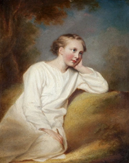 Images Dated 11th October 2010: Young Boy in a Landscape