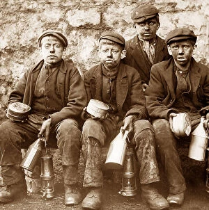 Mines Collection: Young Coal Miners early 1900s