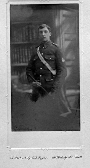 Images Dated 25th March 2011: A young drummer - portrait by T T Payne