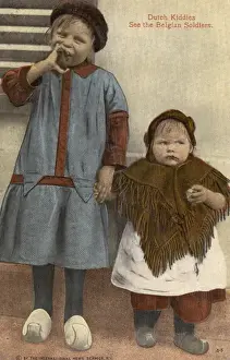 Whistle Prints: Two Young Dutch Children