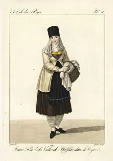 Young girl of the Pfafflar Valley, Tyrol