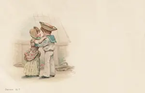 Young Girl and Sailor