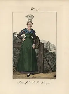 Young girl from Villers-Bocage A new and very