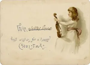 Young Girl with Violin