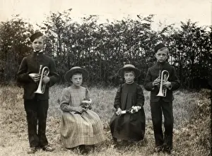 Four young inmates, Wigmore Schools, West Midlands