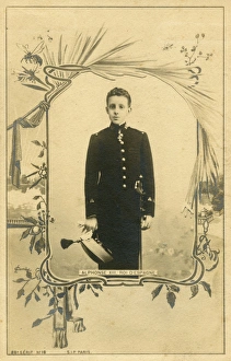 Images Dated 13th July 2016: A Young King Alphonso XIII of Spain
