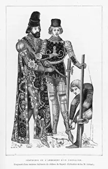 Knighthood Prints: Young Knight Armed