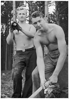 Expert Prints: Young Lumberjacks
