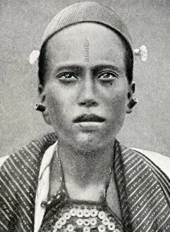 Images Dated 23rd August 2018: Young man of the Atayal tribe, Formosa (Taiwan)