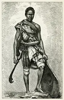 Young man from Dahomey, Africa