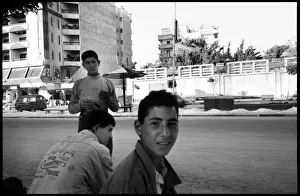 Young man in the street Cairo, Egypt