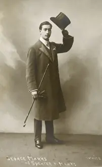 Buttonhole Prints: Young man in studio photo