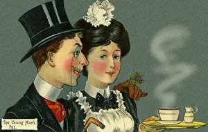 Housemaid Prints: The Young Mans Pet