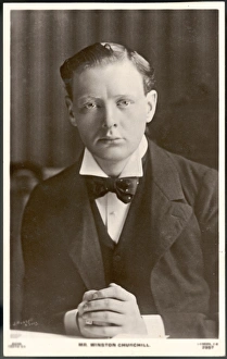 Winston Churchill Gallery: Young Mr Churchill