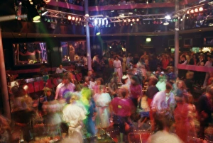 Disco Collection: Young people at a disco, Cornwall