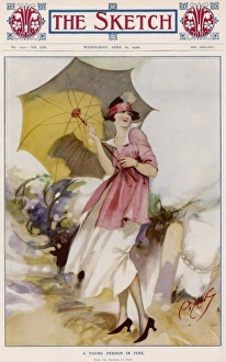 A Young Person in Pink by Pizer