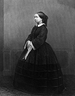 Images Dated 4th August 2016: A young Queen Victoria, 1858