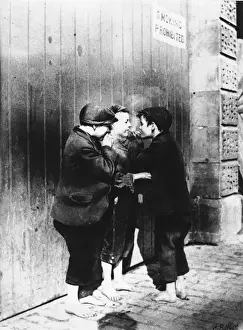 Young smokers 1901