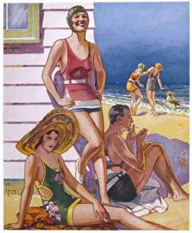Nostalgia Collection: Young Things at Beach