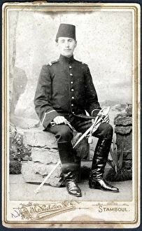 Visite Collection: Young Turkish Military Cadet - later Officer