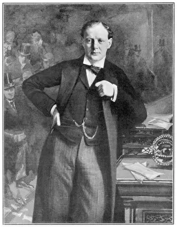 Secretary Gallery: A Young Winston Churchill