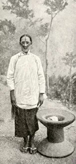 Young woman of the Atayal tribe, Formosa (Taiwan)