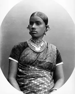 Young woman, Ceylon (Sri Lanka)