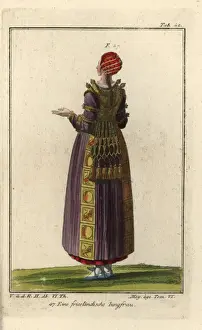 A young woman of Friesland