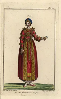 A young woman of Friesland