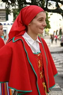Images Dated 27th December 2007: Young woman from Gaula, in Funchal, Madeira