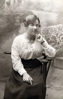 Images Dated 29th April 2020: Young woman from Kibworth, Leicestershire