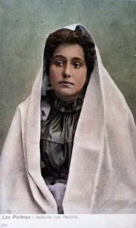 Young woman, Las Palmas, Gran Canaria, Canary Islands