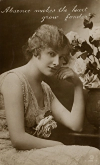 Absence Gallery: Young woman, Miss Peggy Kurton