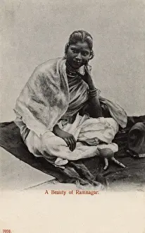 Relaxed Prints: Young woman of Ramnagar, Uttarakhand, India