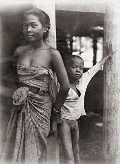 Young woman, Siam (Thailand) or Burma, c. 1880