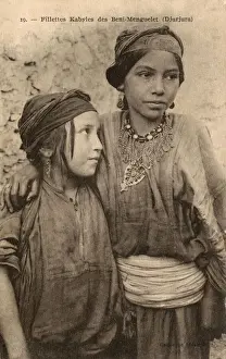 Young women of the Kabyle Tribe, Algeria