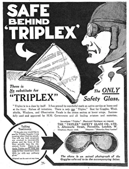 Triplex Prints: Youre Safe Behind Triplex Safety Glass