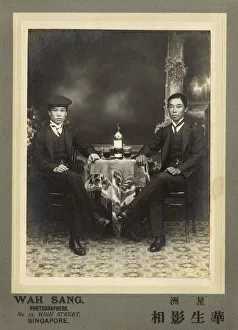 Dapper Collection: Two Youthful Chinese Businessmen in Singapore