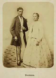 Co1069 Prints: Yucatecan couple